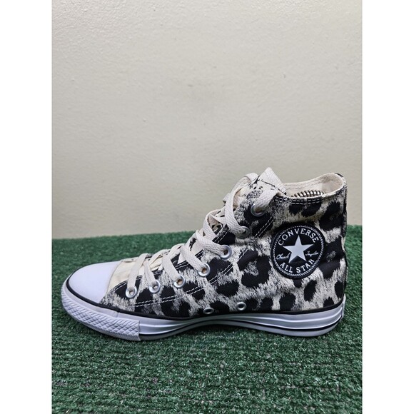 Converse Chuck Taylor All Star Cheetah Hi Top Shoes Womens Size 7 553399F - Picture 7 of 12